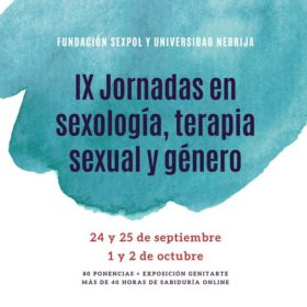 IX Jornadas en Sexología, Terapia Sexual y Género. Online. Sexpol